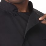 Chef Works Montreal Cool Vent Manteau De Chef Noir 3XL - JLCV-BLK-3XL