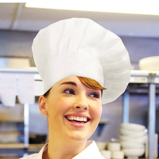 White Chef Hat (CHAT) - Toque