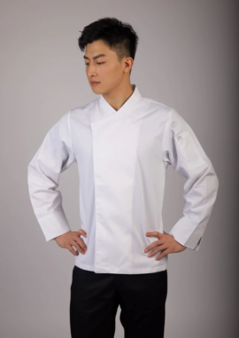 Meribel Slim Cut Chef Coat (LSBS)