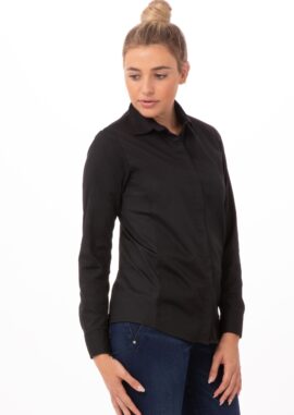 Shelby Zip Front Women's Shirt (SLWFZ003)