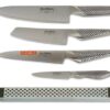 G-251138 4pc Global Knife Set with Magnetic Wall Rack 1