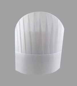 Chef Hat Oval Viscose Deluxe 30cm - Toque