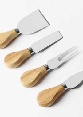 4-pc Cheese Knife Set