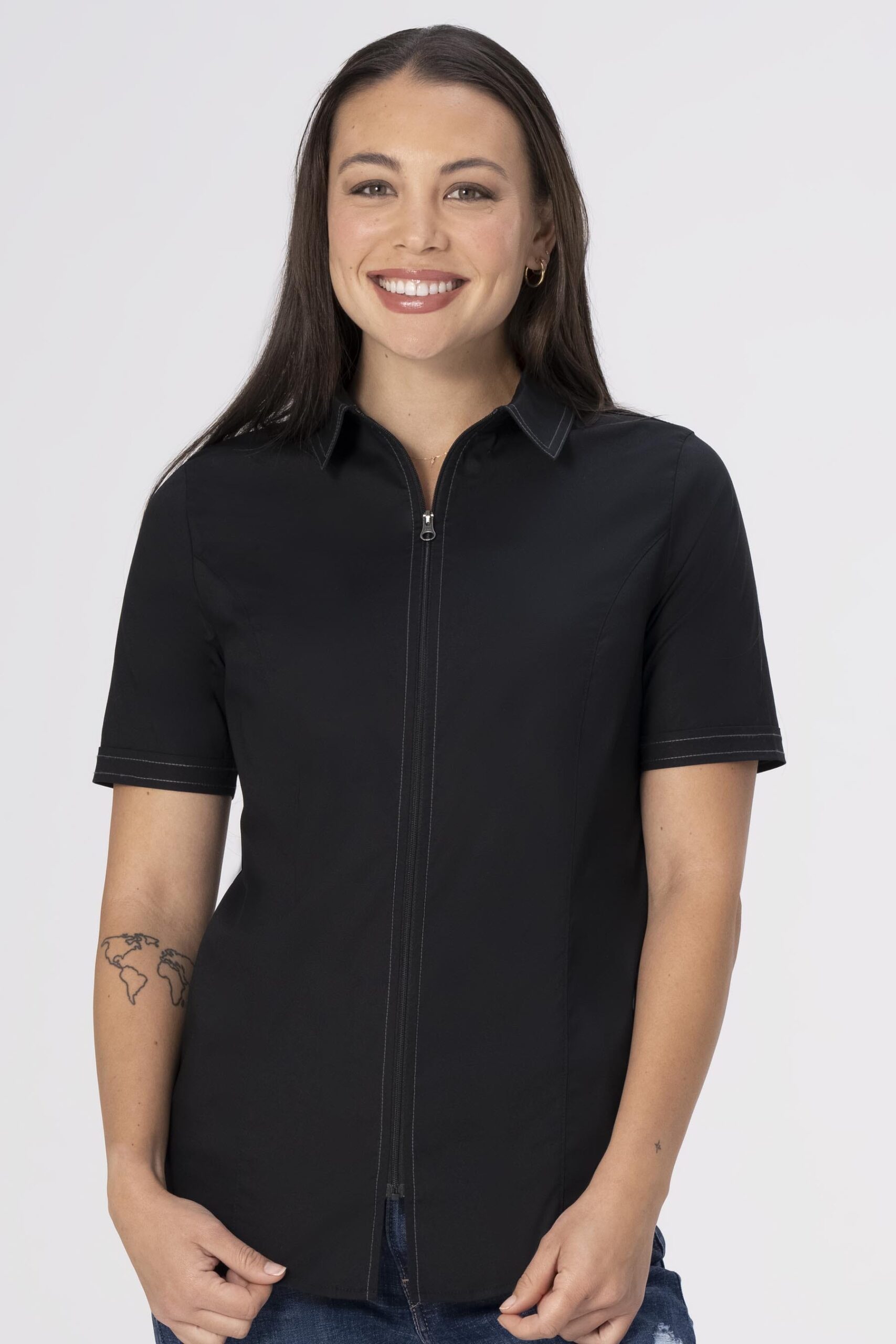 Cody Zip Work Women's Shirt (SHC11W)