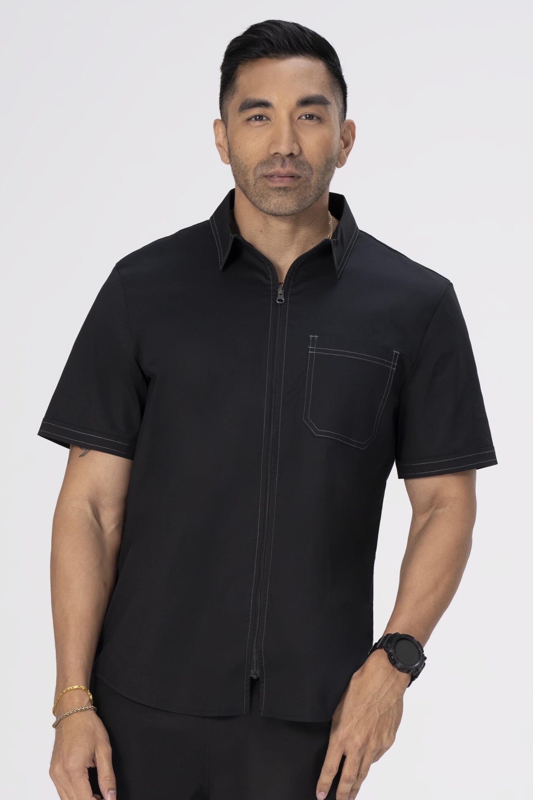Cody Zip Work Men's Shirt (SHC11)