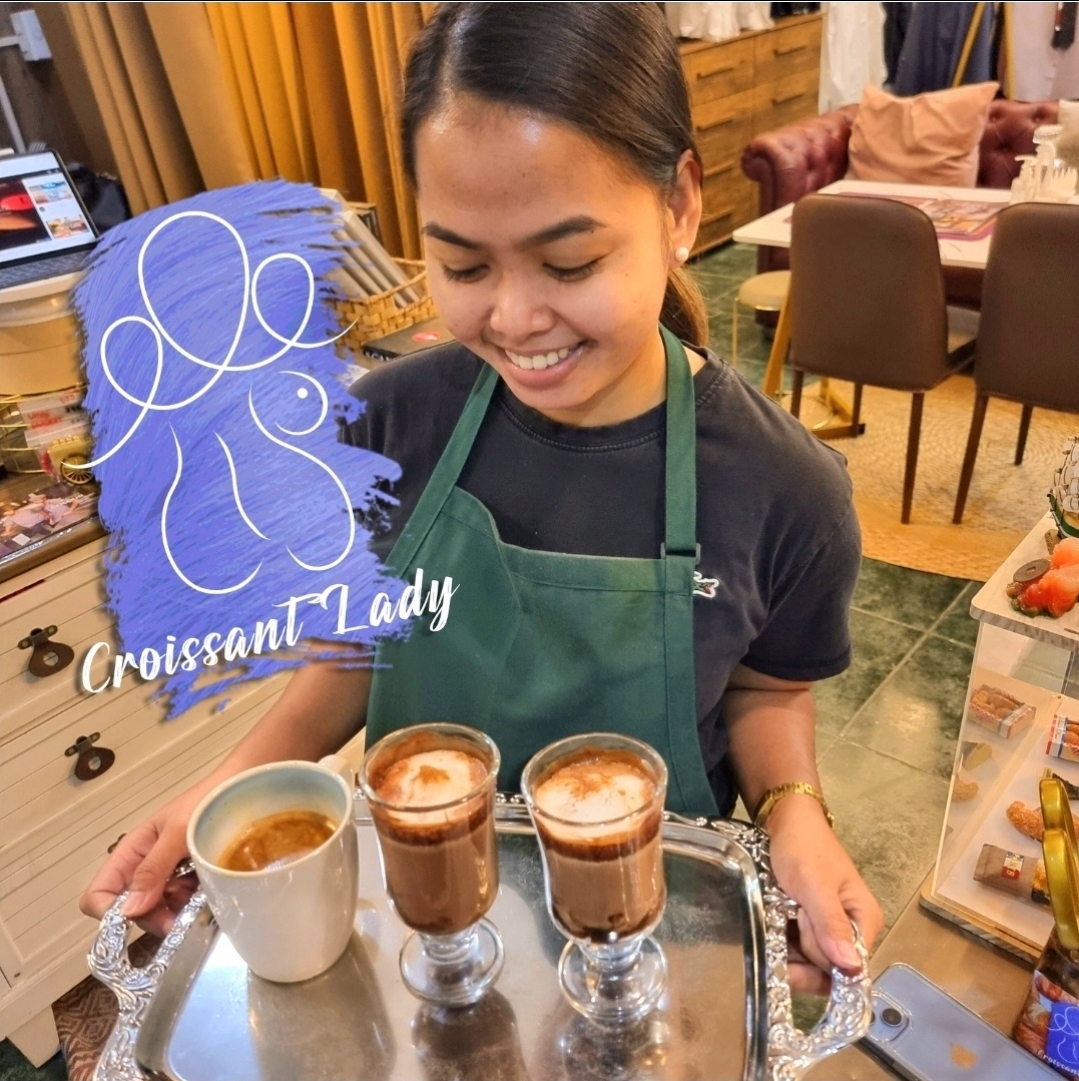 Croissant Lady Drinks