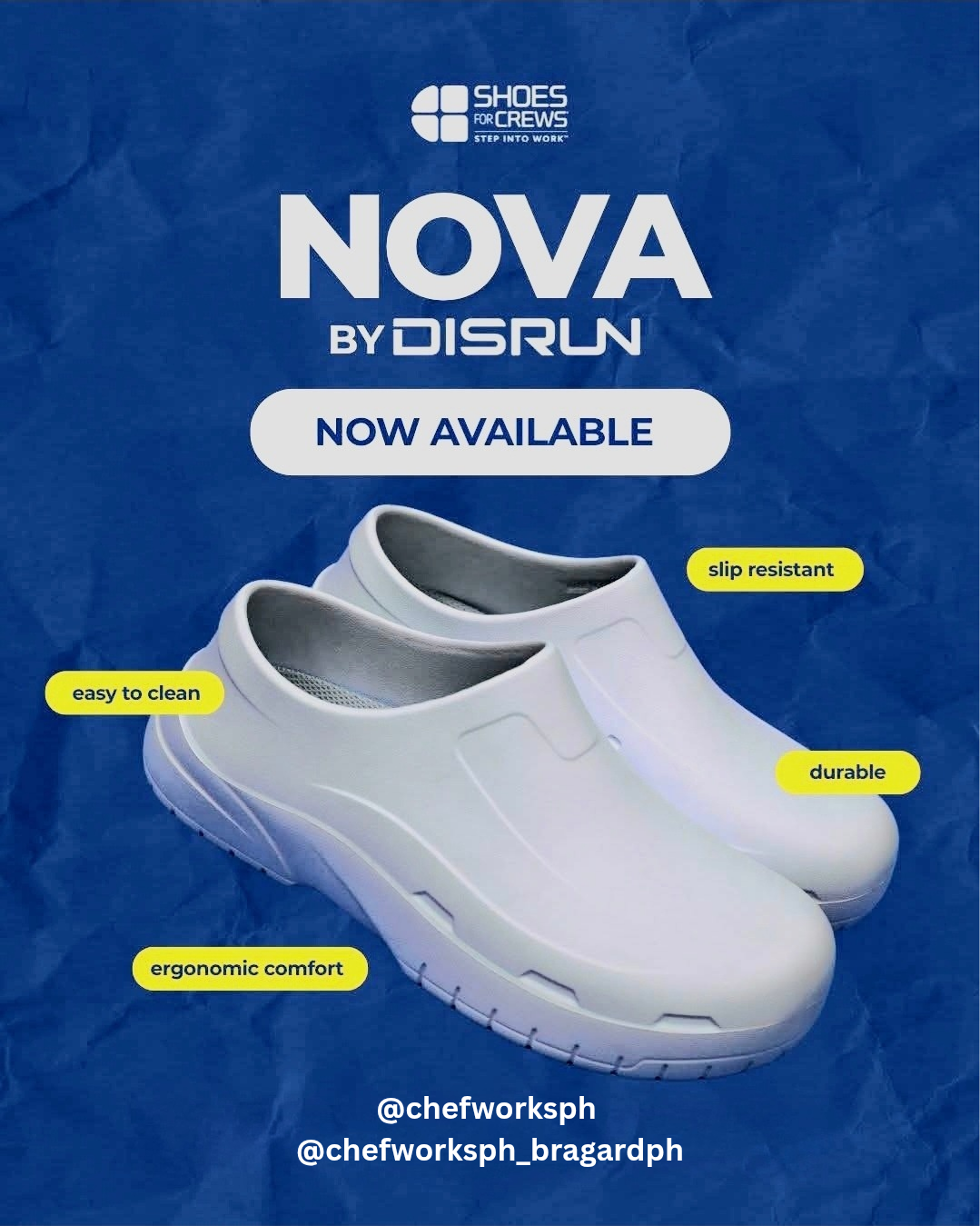 DISRUN NOVA Anti-Slip Clog Shoes